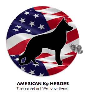 American K9 Heroes Logo