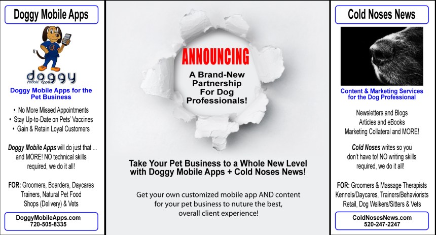 Cold Noses News і Doggy Mobile Apps об’єднують зусилля